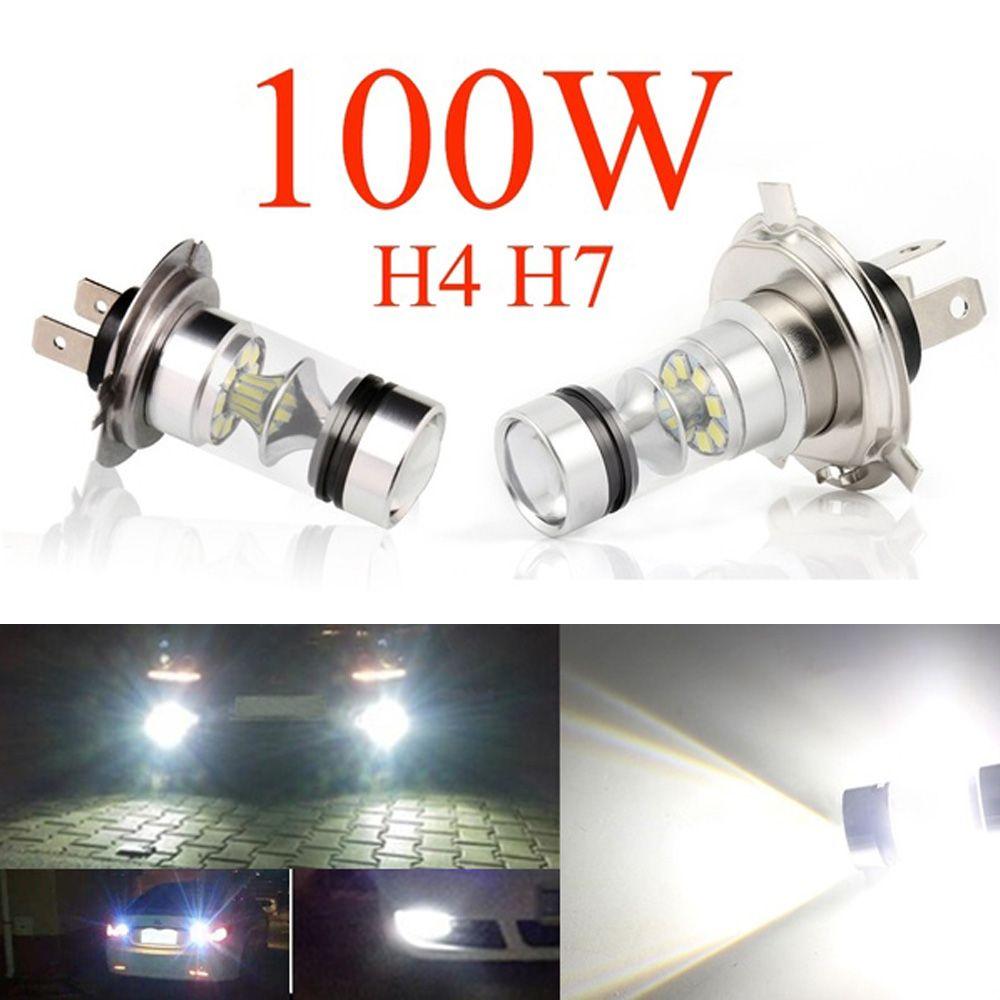 New Super Bright Driving Light 8000K Car Fog Light White Light H4 H7