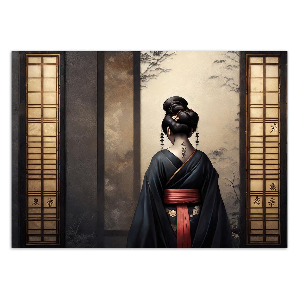 Wallpaper Image Japanese Geisha