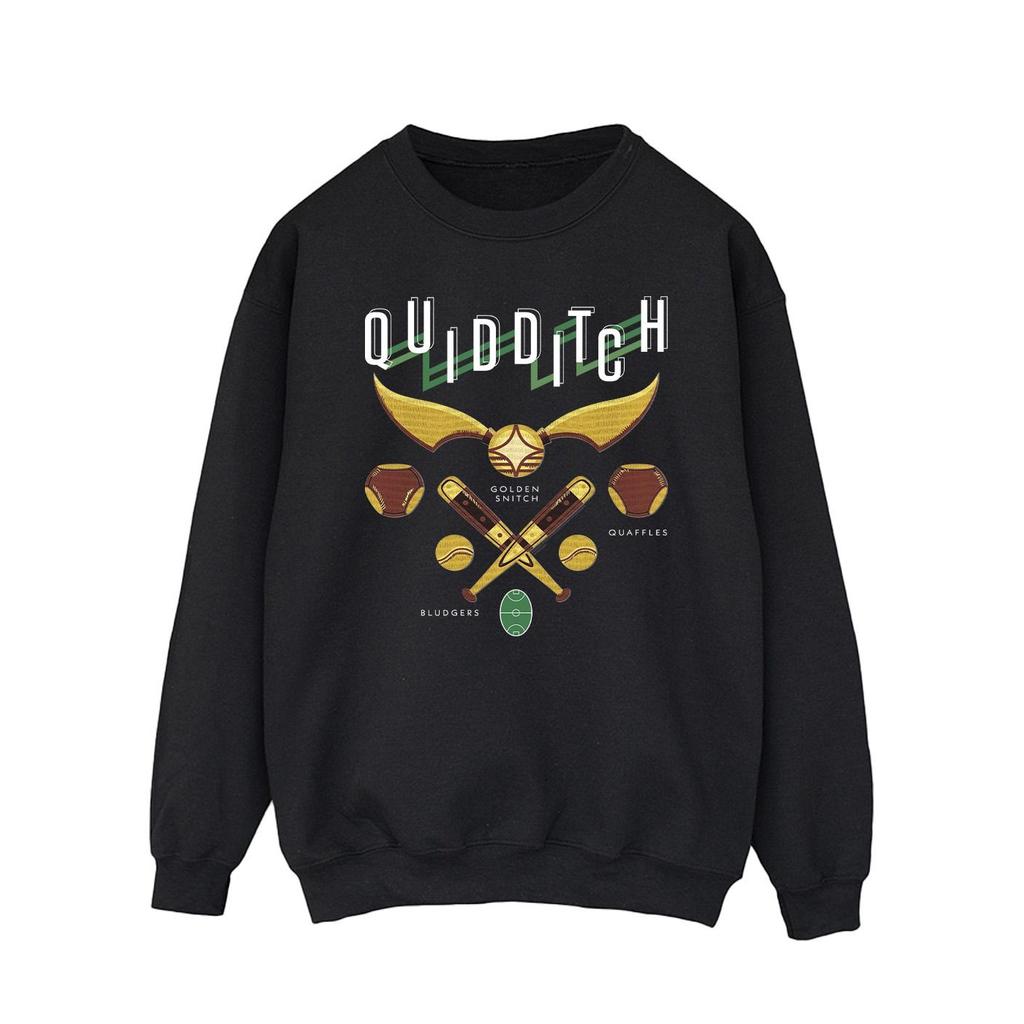 Harry Potter Mens Quidditch Bludgers Quaffles Sweatshirt
