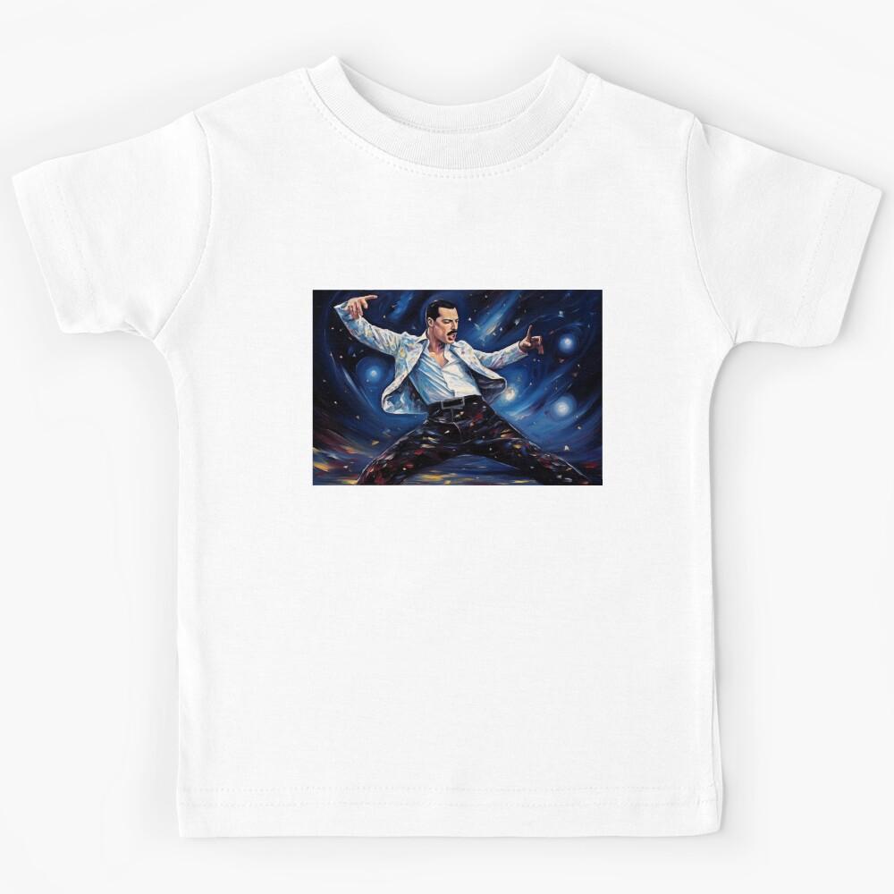 Freddie Mercury Night Time Kids T-Shirt