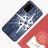 Чехол-Кейс с картой мира и компасом в морском стиле для Samsung Galaxy S22 S21 S23 Ultra Note 20 S8 S9 S10 Note 10 Plus S20 FE Задняя крышка