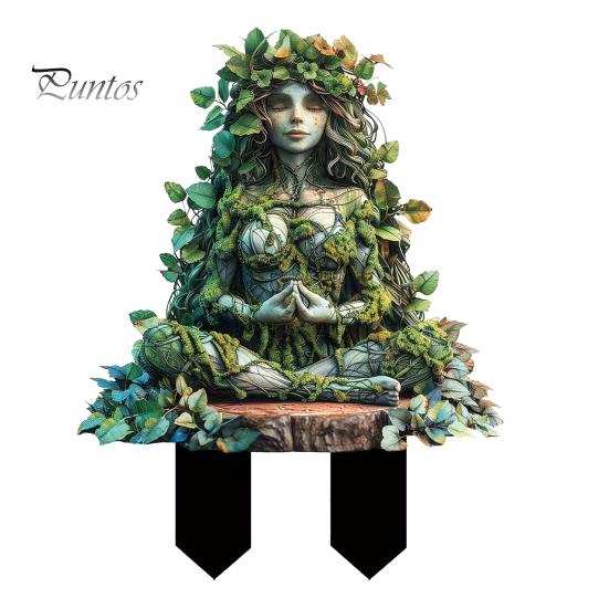 Акриловый садовый колышек для украшения цветочного горшка, садовые аксессуары для сада, вставка для комнатных и уличных растений в горшках