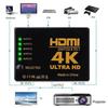 4K HDMI-переключатель 5 в 1 Out HDMI-совместимый адаптер-сплиттер-переключатель HD-MI Селектор Адаптер видеоприставки с ИК-пультом дистанционного управления для ПК HDTV DVD PS4