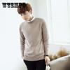 Мужские модные пуловеры, приталенный теплый свитер, джемперы, трикотаж, осень-зима, одежда с круглым вырезом