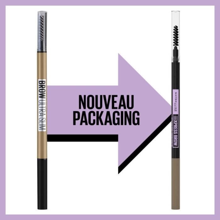 Maybelline Brow Ultra Slim Карандаш для бровей Коричневый