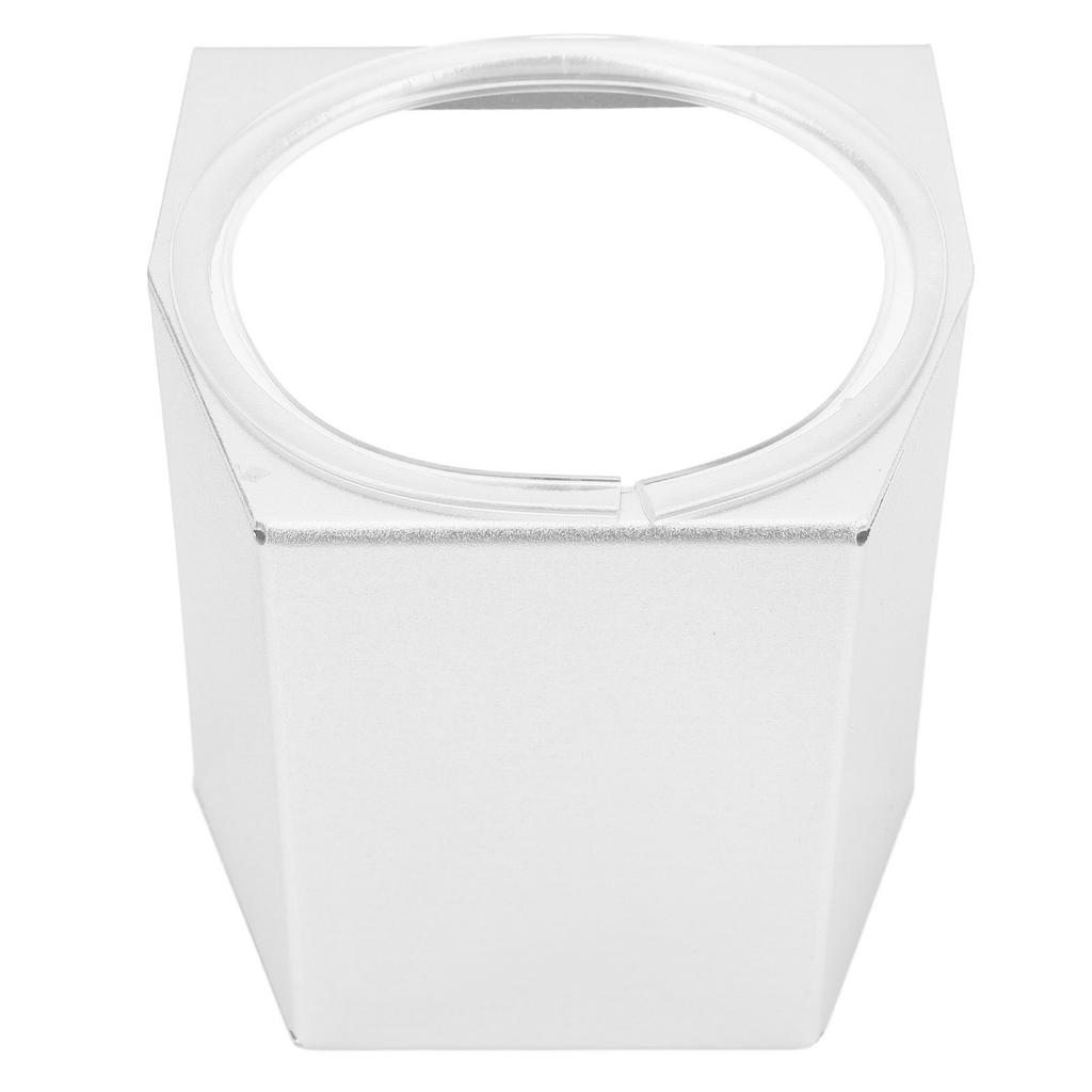 RV Cup Holder Aluminum Alloy Noise Reduction Multifunctional Water Bottle Beverage Holder for Boat Motorhome Silver