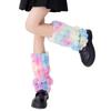 1 Pair Boots Socks Personalized Boot Cover Cuffs Covers Plush Colored Leg Warmer for Women Leg Covers Warm Boot Stocking