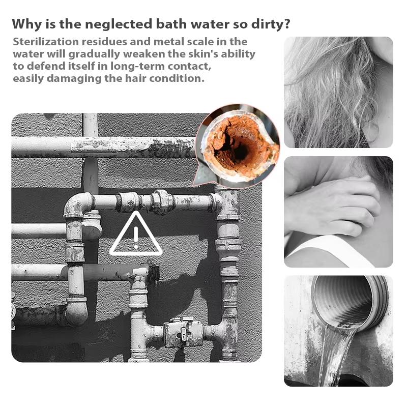 Фильтр для душа, ароматизированная душевая лейка, умягчитель воды, смягчает и улучшает аромат волос/кожи, удаление хлора, аксессуары для ванной комнаты