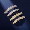 Bling Cubic Zircon Hip Hop Teeth Grillz For Unisex Top Bottom Mouth Removable Dental  Cosply Teeth Jewelry