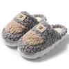 Cotton Slippers for Home Use In Winter, Indoor Warm and Non-slip Home In Spring and Autumn, Winter Couple Plush