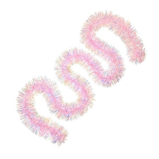 1/2/3/4/5 шт. Рождественская проволочная гирлянда лента розовая тема блестящая проволочная гирлянда декоративная проволочная лента праздничное украшение