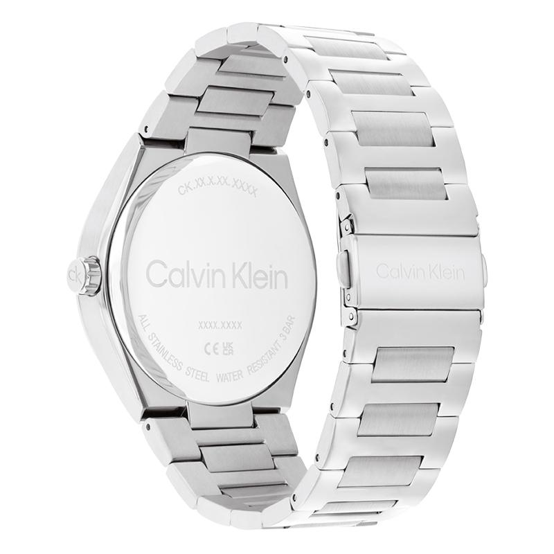 Calvin Klein Кварцевые часы Стальной браслет Зеленый циферблат Модные деловые мужские часы 25200492
