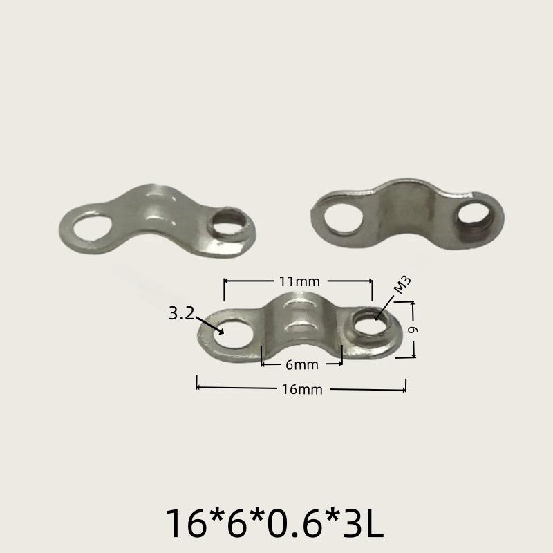 Bridge-Type Metal Wire Clamp Terminal Block Saddle Clip for Lighting Wiring