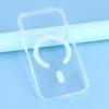 Для iPhone 17 Pro Магнитный чехол Акрил+ТПУ Прозрачная крышка для телефона