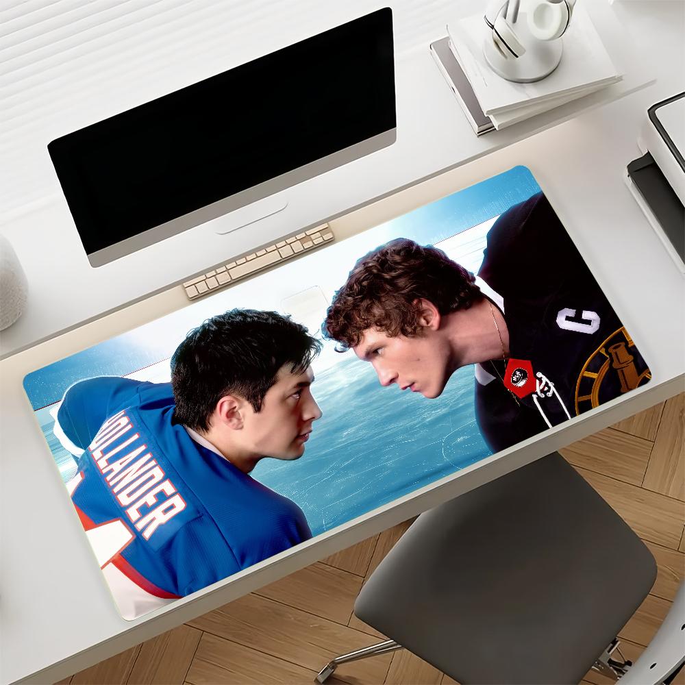 TV H-Heated Rivalry Mouse Pad Non-slip Rubber Gamer Balance Computer Mat Decoracion Deskmat Laptop Office Large