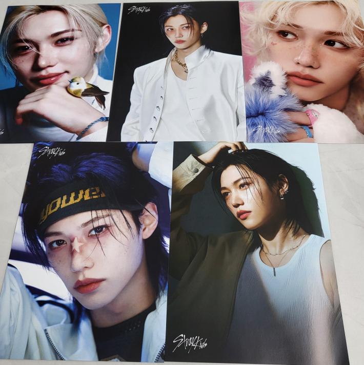 Felix Stray Kids Poster Set 10pcs A4 – High-Quality K-Pop Merchandise