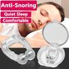 2 шт. Женское Мужское Устройство против храпа Удобные Зажимы для носа против храпа Корректор против храпа