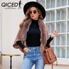 Wool-collar Knitted Tassel Cape Coat for Women with A Fashion Cape for Autumn and Winter