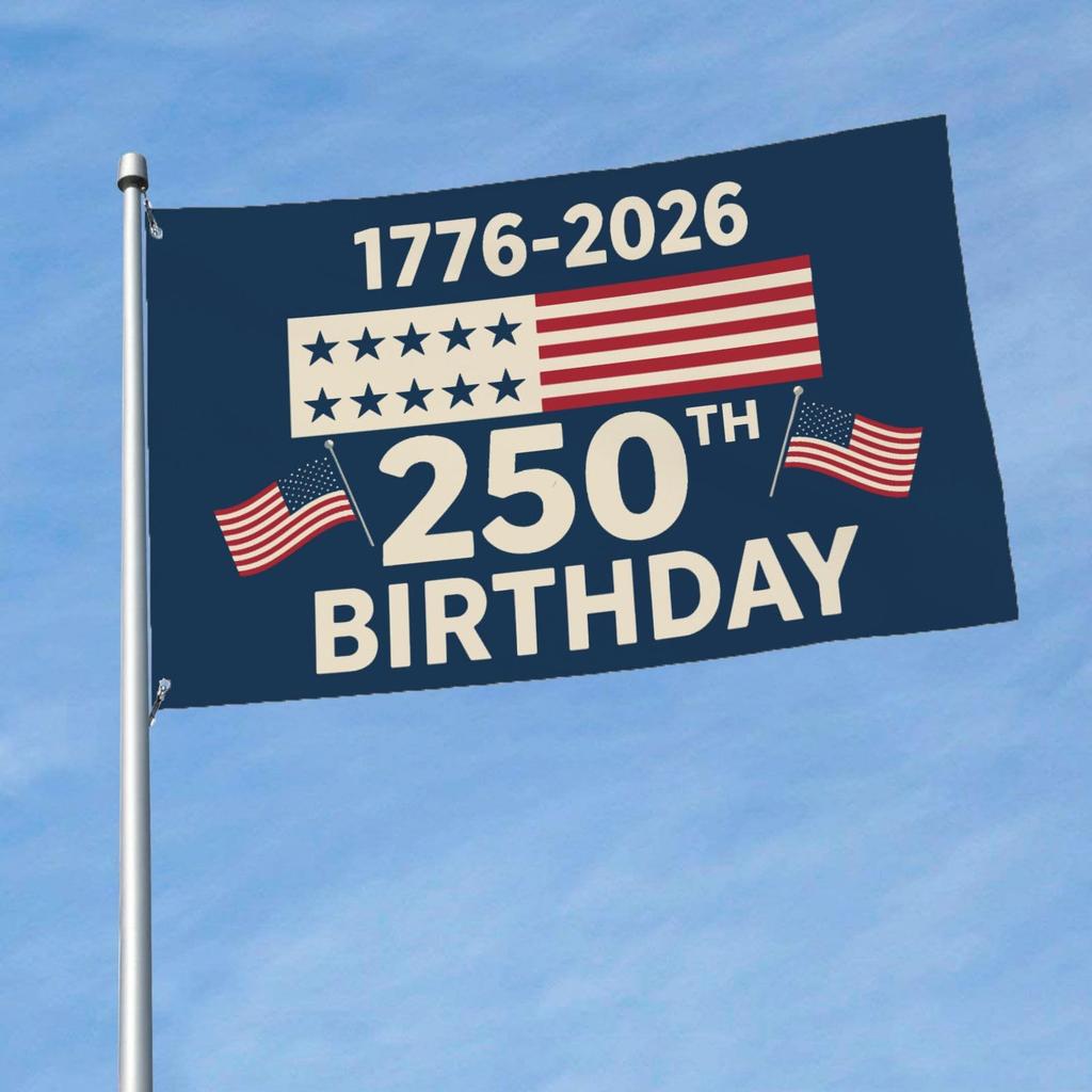 250th Anniversary American Flag Garden Decoration Flag