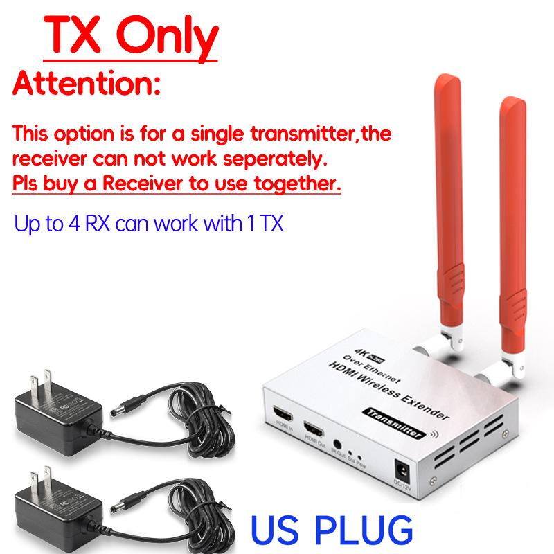 4K Wireless HDMI Extender and Receiver 150M for Screen Projection