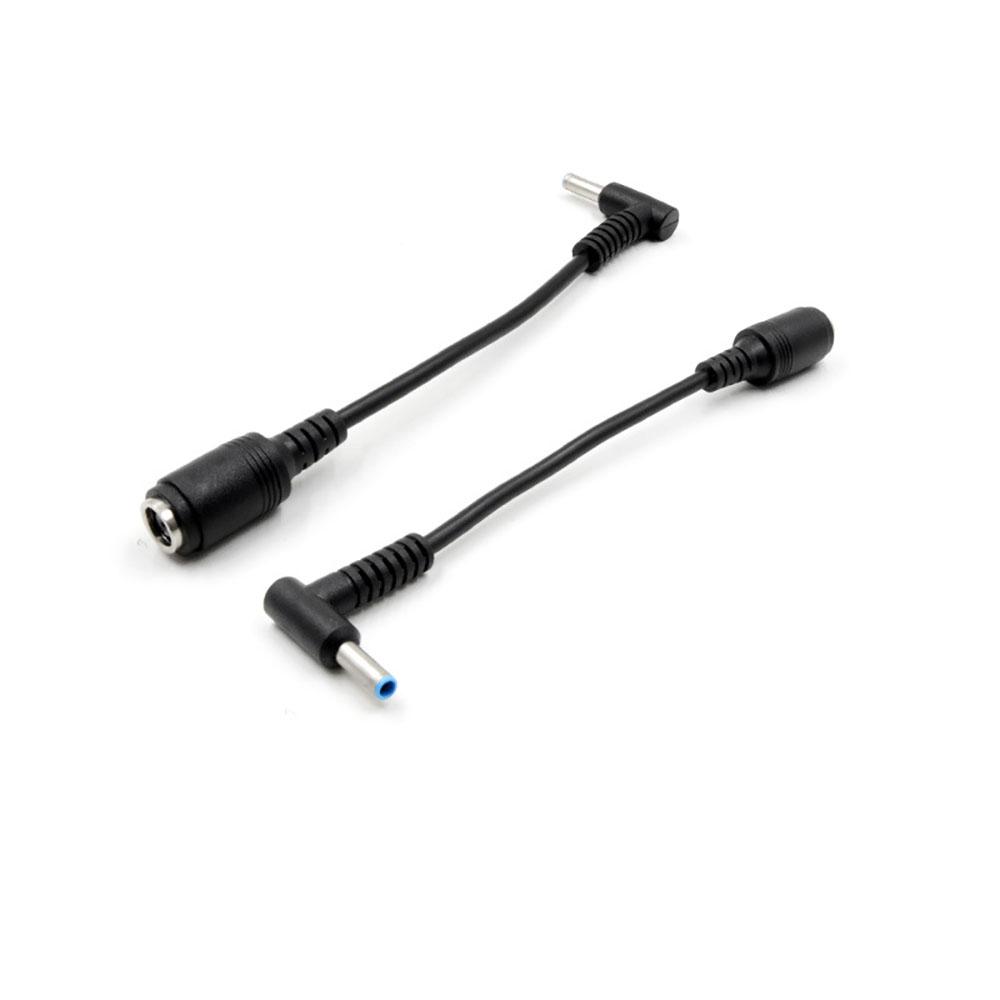 10 шт. Кабель-адаптер-конвертер зарядного устройства постоянного тока Синий наконечник 7,4 мм - 4,5 мм для HP