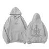 Альбом ATE Hoodie Осень/Зима Толстая шерстяная мужская и женская кофта с логотипом на спине Крупный принт