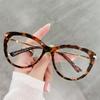 Стекло для чтения, большие очки, прочные очки с защитой от синего света, женские компьютерные очки, ультралегкая стеклянная оправа