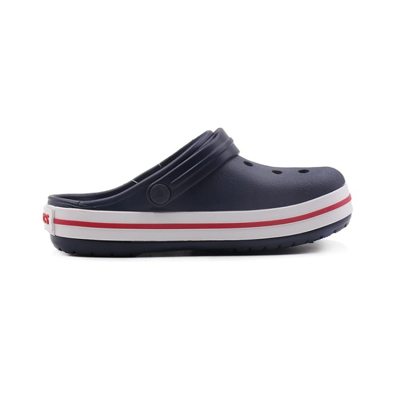 Crocs Классические клоги Удобные и легкие нескользящие и износостойкие детские сандалии темно-синяя детская модель