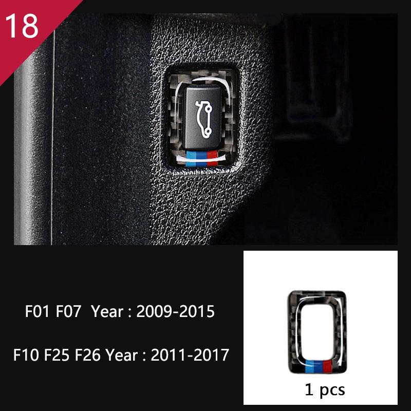 Углеродное волокно для BMW 5 7 серии F01 F10 F07 F25 F26, аксессуары, панель управления механизмом переключения передач, декоративная полоса, накладка, отделка автомобиля