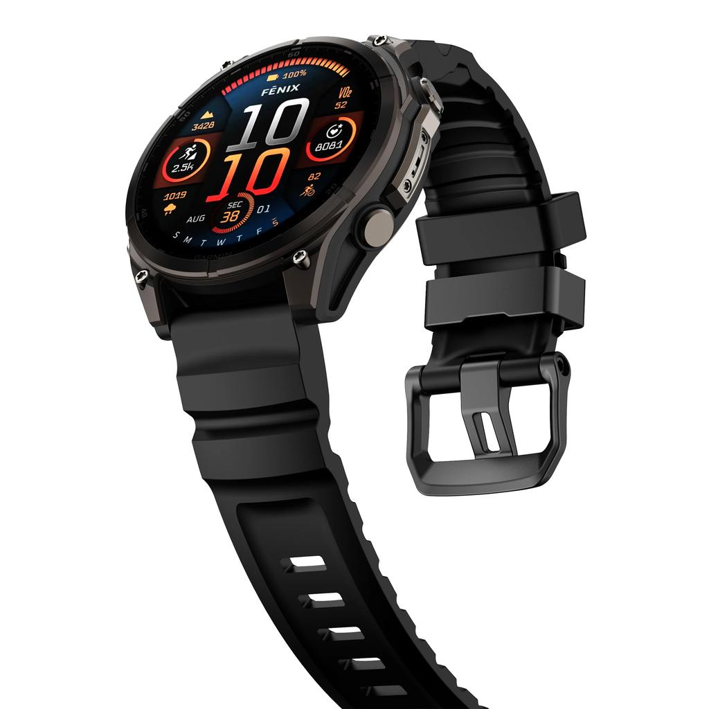 Силиконовый ремешок ONEQuickFit 26 мм 22 мм для Garmin Quatix 8 7 6 5 sapphire Tactix 8 7 Pro Sport Браслет Fenix 8 7X 7 6X 5XMN