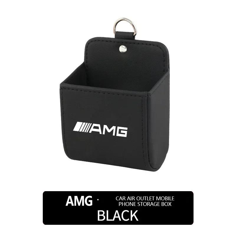 DIQ4 For AMG Car For Mercedes benz AMG 1pcs Multi-Purpose Car Storage Box Car Trash Can Organizer Garbage Bag For Mercedes benz A B R