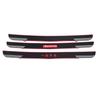 90*7cm Rear Rubber Bumper Rubber Car Body Decal Fashion Car Door Side Skirt For Car