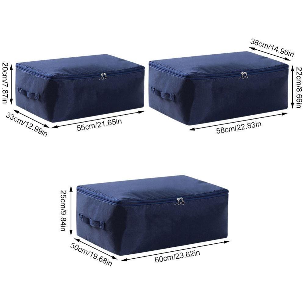 Экономьте место в сумке для хранения одеял Большая вместительная сумка для хранения Новая сумка Oxford Home