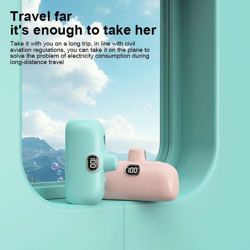 QGeeM Мини Power Bank 5000 мАч PowerBank QC PD Быстрая зарядка для iPhone 14 13 12 Внешний аккумулятор Портативное зарядное устройство для Samsung Xiaomi