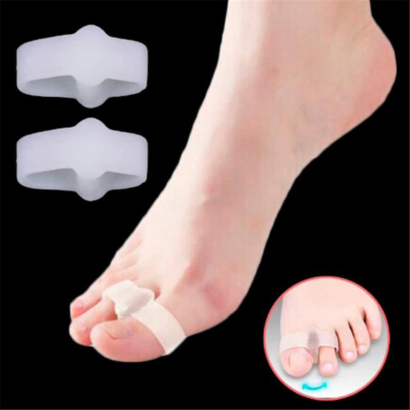 1 пара гелевых подушек для ног Pro Toe Separators Alignment Silicone Insoles High Quality