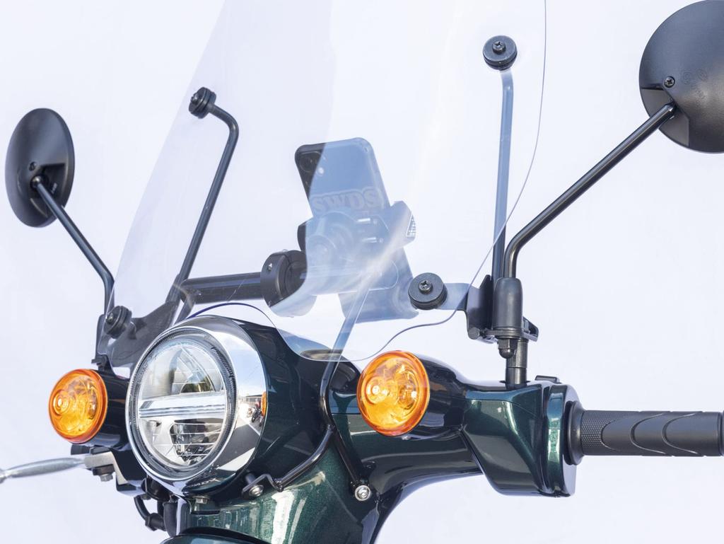 Kijima Детали для мотоцикла Крепление руля Стойка Руль Сталь Super Cub