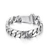 Fashionable And Personalized Trendy Men 'S Jewelry Punk Style Titanium Steel Glossy Men 'S Bracelet 