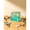 Ocean Themed Sensory Decompression Magic Cube Decorated With Cartoon Seashells Conches Schools Of Fish