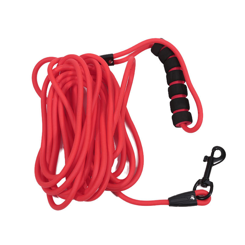 Round Pet Leash 6mm Anti Entanglement Outdoor Dog Leash Cat Leash Safety Rope Explosion-proof Dog Walking Device