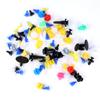 Automotive Fastener Clip Set Car Door Trim Panel Good Fixation Lightweight Sturdy Plastic Push Pin Rivet DIY Repairing