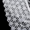 Ажурная вышивка Цветок Ложный Воротник Кейплет Цветочная Кружевная Элегантная Съемная Накидка для Блузки и Платья Без Воротника