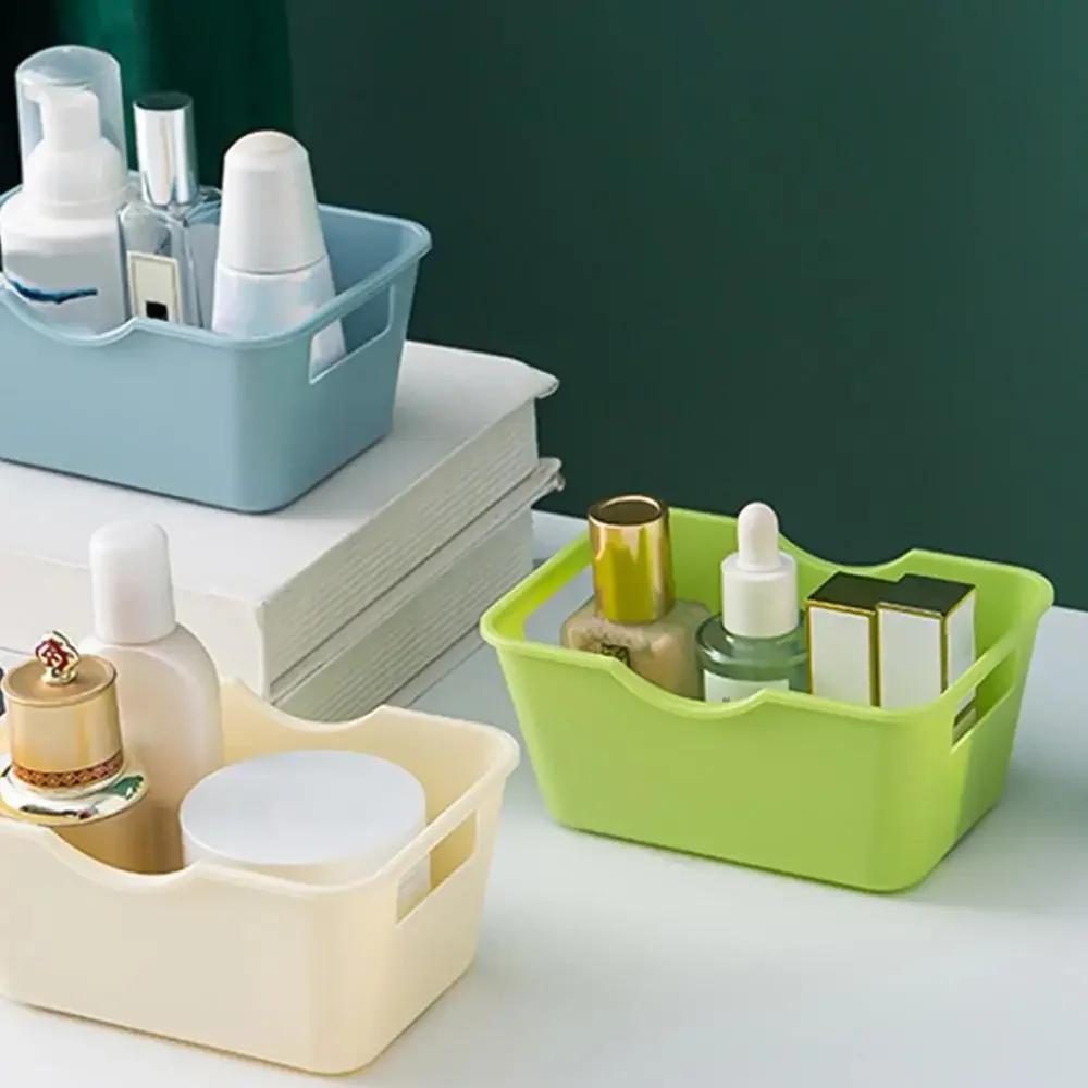 Desktop Plastic Storage Box, Sundry Storage Basket, Snack Holder, Cosmetic Storage Box, Makeup Sorting Box, Kitchen Sorting Boxs