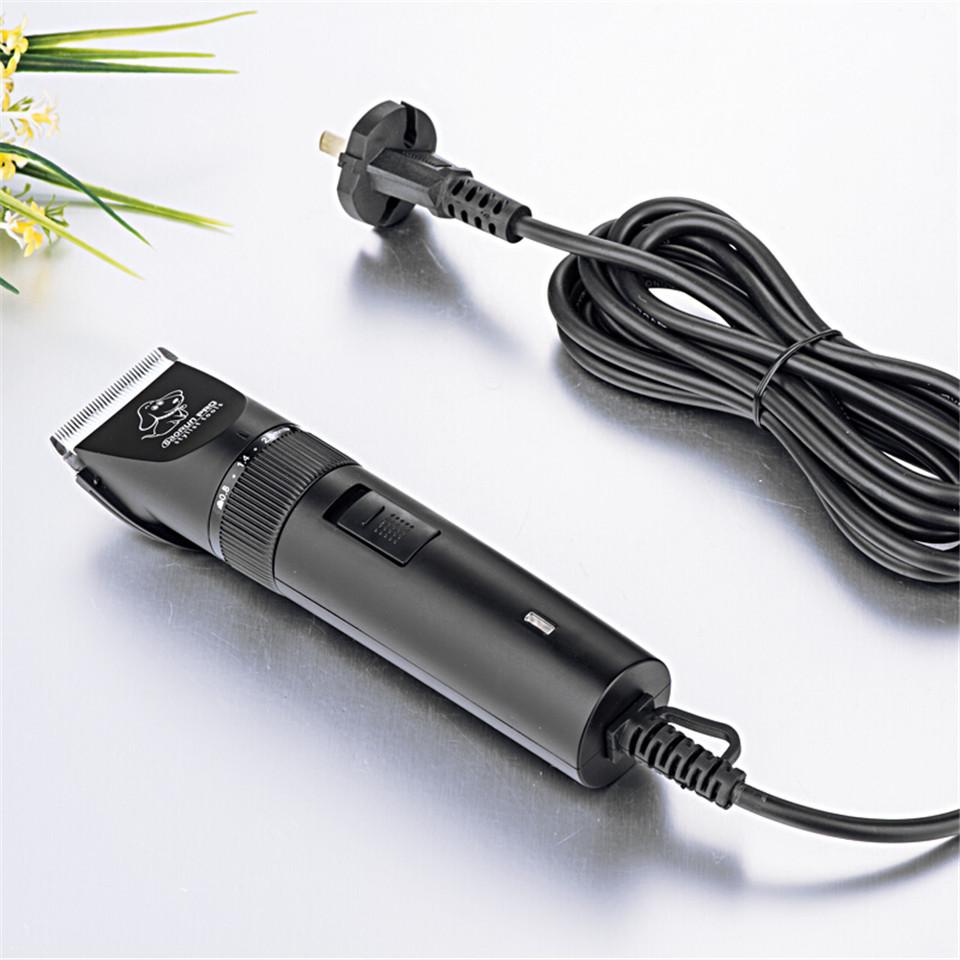 New High Power Professional Electric Pet Hair Clipper Cat Dog Hair Trimmer Grooming Animals Clipper Pets Haircut Shaver Machine