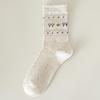 Socks Pure Cotton Tube Socks Season Idea Yarn Bow Love Cute Lace Cotton Stacking Socks