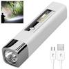 Waterproof Camping Flashlight Anti-abrasive High Brightness Outdoor Torch Searchlight Illuminating Night Riding Spotlight