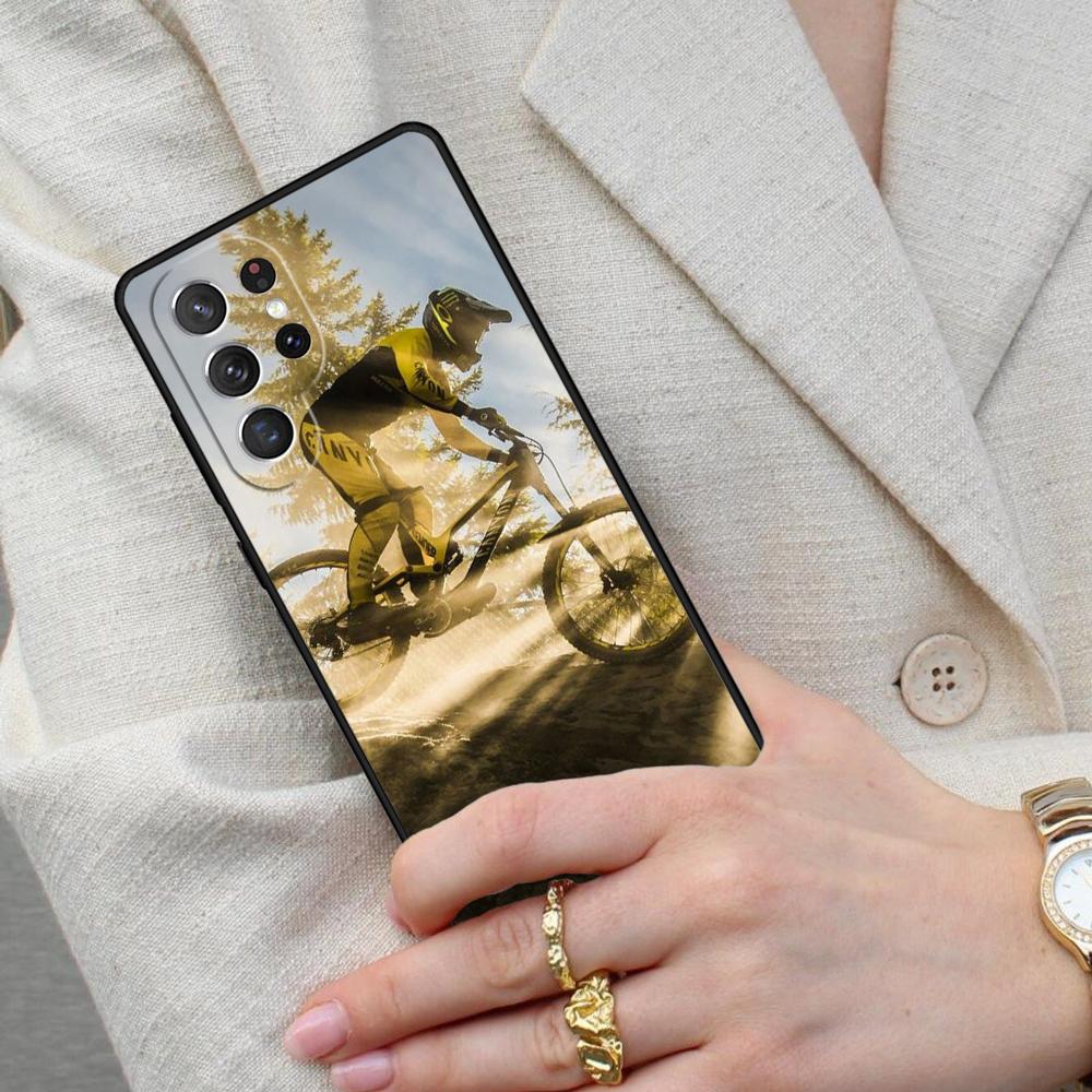Спортивная Велосипедная Арт Чехол для Телефона Samsung Galaxy S26 Ultra S25 S24 S23 S22 S21 S20 Note10