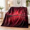 St. Louis Cardinals Printed Flannel Blanket Warm Comfort Bed Throw For Indoor Home Decoration