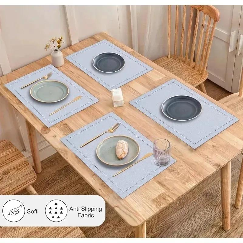 Vintage Rural Chicken Patterned Placemat Suitable for Birthday Gifts Holiday Gifts  Kitchen and Party Gifts Home Decoration