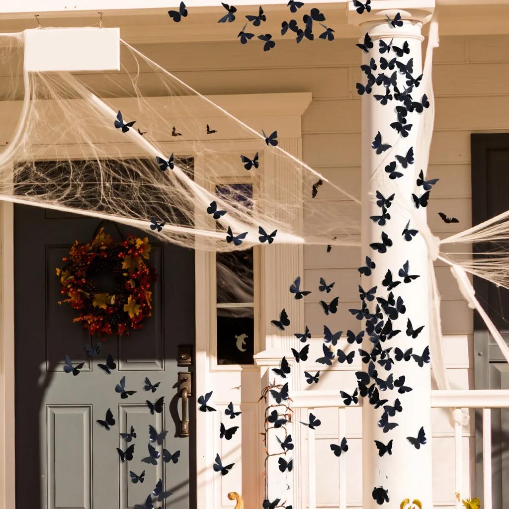 ПВХ 3d бабочка Настенный декор милые бабочки наклейки на стену художественные наклейки украшение дома комната настенное искусство