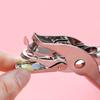 Ручные металлические канцелярские круглые отверстия диаметром 6 мм Дырокол-плоскогубцы Дырокол для бумаги Одиночный дырокол для офисных принадлежностей